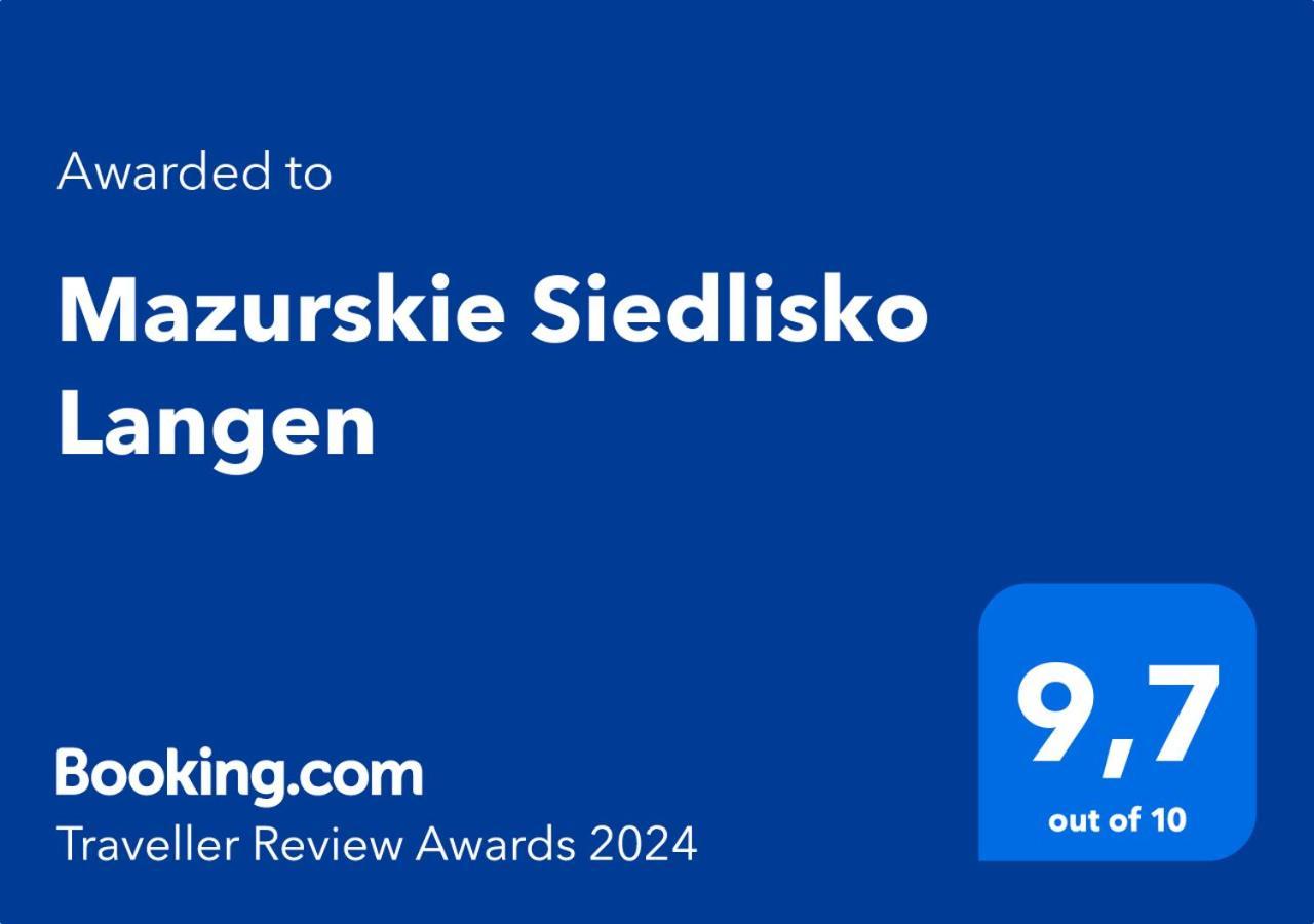 Mazurskie Siedlisko Langen Mragowo Exterior photo